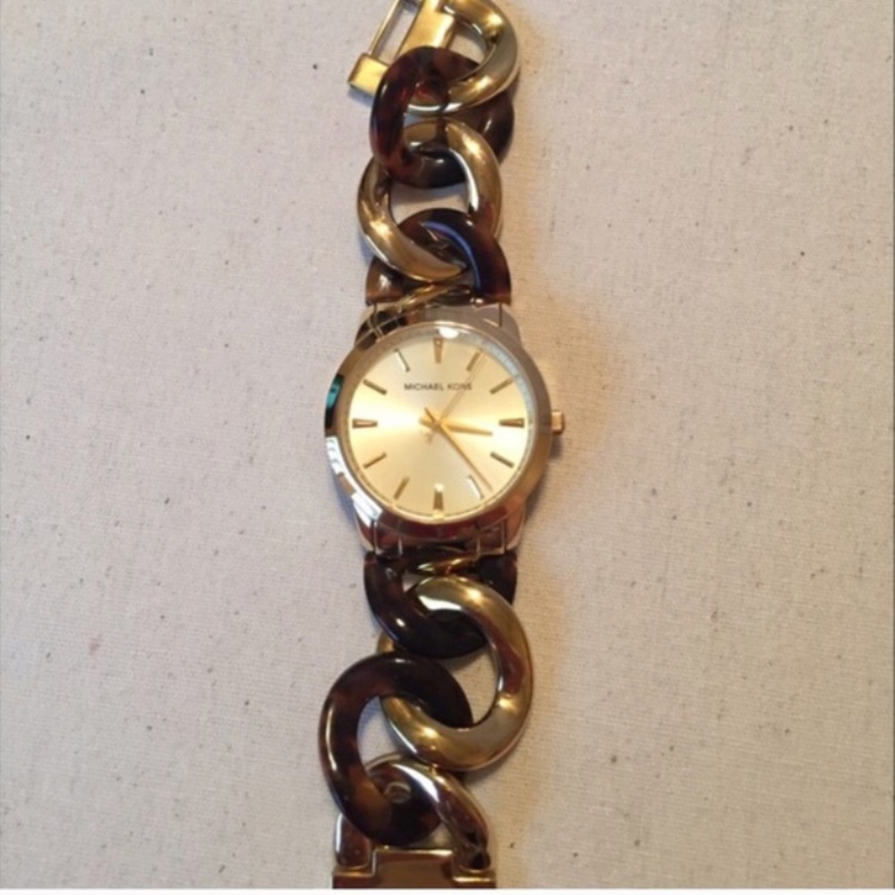 Michael Kors 'Lady Nini' Chain Link Bracelet Watch